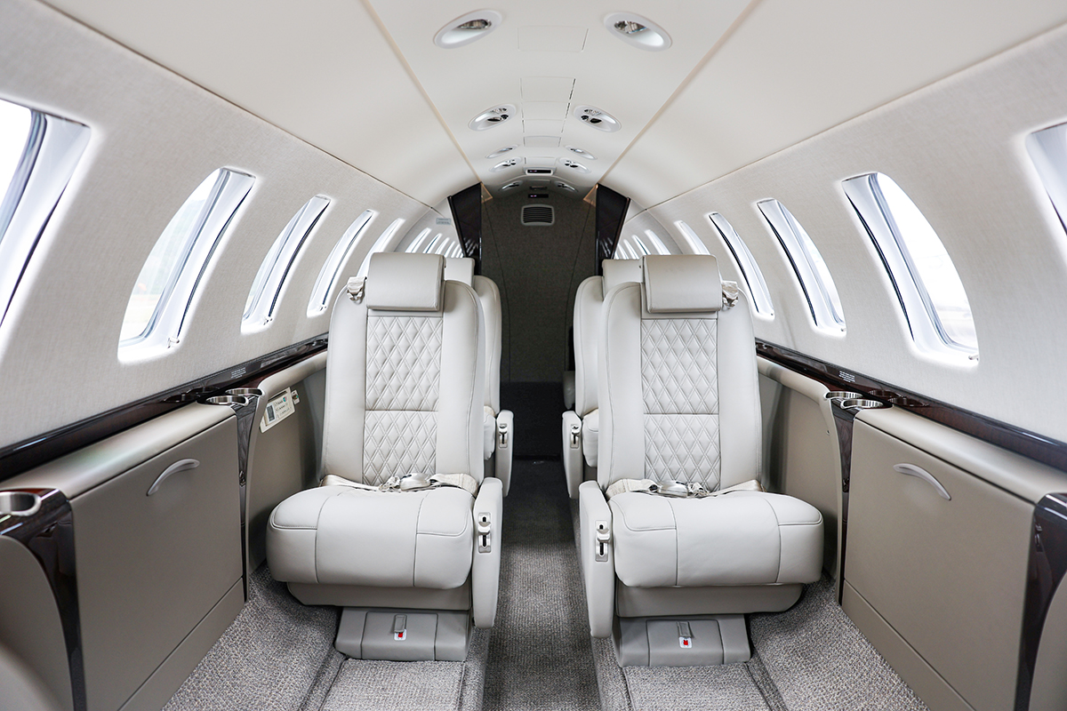 Citation CJ3 Interior - Priester Aviation